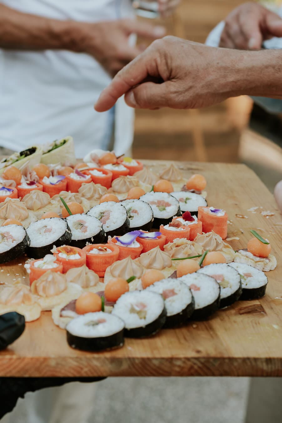 Plateau de makis et pièces cocktail — Best Events
